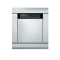 Lave vaisselle encastrable 60 cm Whirlpool WBC3C26B - Lave vaisselle integrable Bandeau noir - Classe énergétique A++ / Affichage temps restant - Dépa