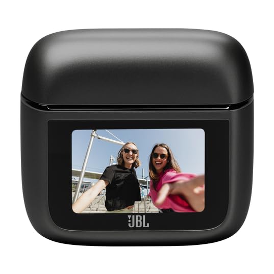 JBL Tour Pro 3, Écouteurs sans Fil, étui Intelligent de Recharge, 40h d'autonomie, avec Réduction de Bruit Adaptative, Bluetooth, Son Spatial 360, Noir