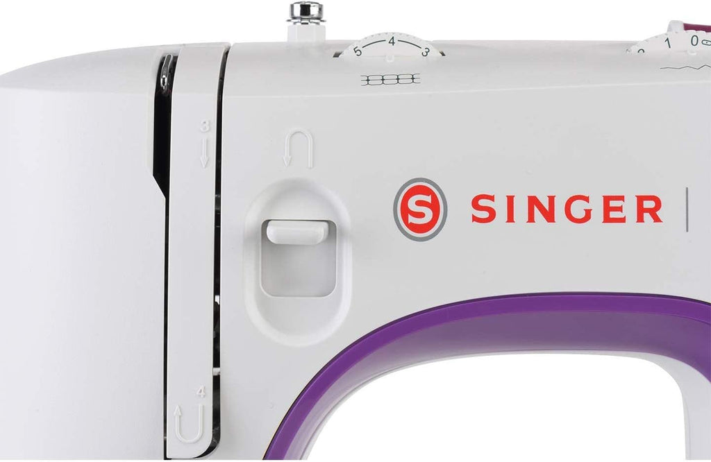 Singer M3505 Machine à Coudre Professionnelle avec 34 Points, Utilitaires, élastiques, décoratifs, Coud Tous Les Tissus, Facile pour Débutants, Coutur