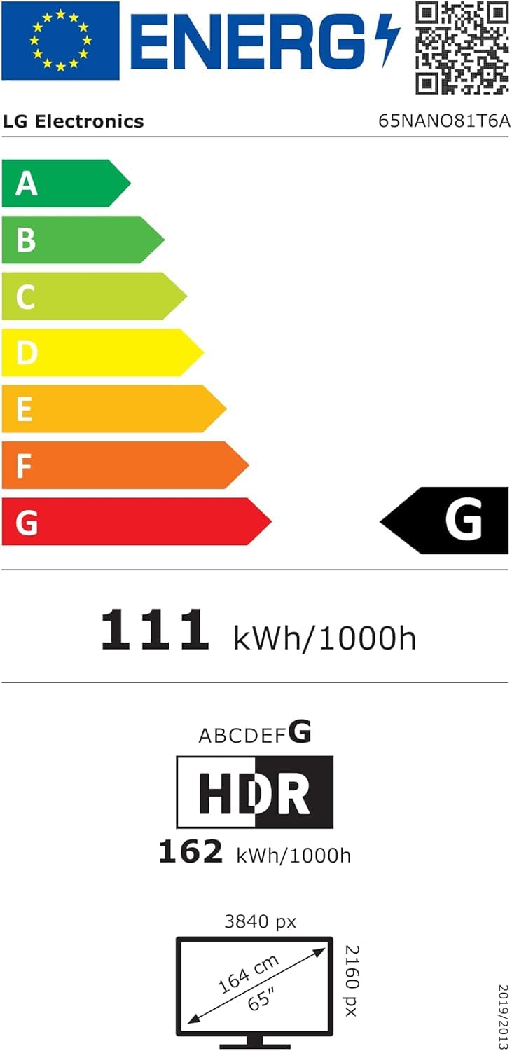 LG Nanocell TV 2024 | 75NANO81 | 75 Pouces | UHD | Processeur α5 Gen7 AI 4K, Bleu foncé