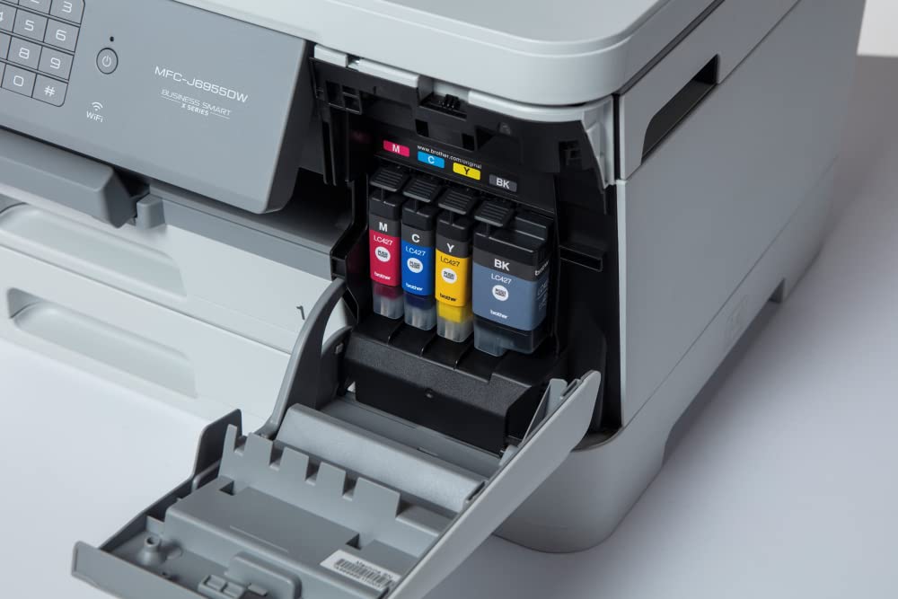Brother MFC-J6955DW - Imprimante Multifonction Jet d'encre Couleur A3 Professionnelle - Recto Verso Automatique - WiFi et USB - Impressions économiques et de Haute qualité jusqu'à 30 ipm
