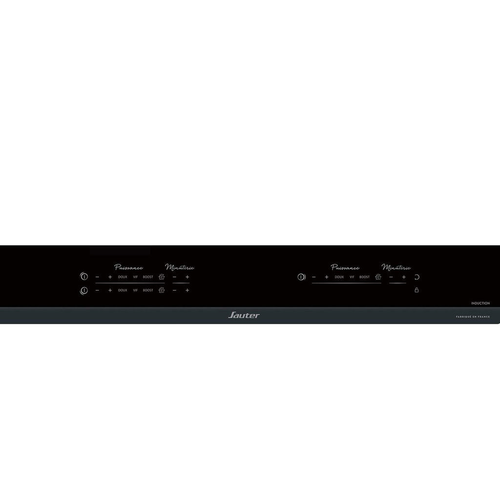 Sauter - SPI9544B - Plaque Induction - Table de Cuisson Encastrable - Noir - 3 Foyers - 7400W - Dimensions Encastrement : 56x49cm - Grand Foyer 28 cm - Fabriqué en France