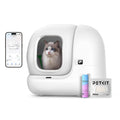 PETKIT Pura Max 2 Litiere Chat Autonettoyante, Bac à Litière Autonettoyante Amélioré, Anti-fuites/Anti-pincement/xSecure/Contrôle APP/pour Plusieurs Chats(Pas de Déodorant en Spray ou en Tampon)