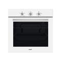 Cata Four statique SES 6204 WH avec 4 fonctions Programmateur de cuisson mécanique avec capacité 66 L Largeur 60 cm Blanc