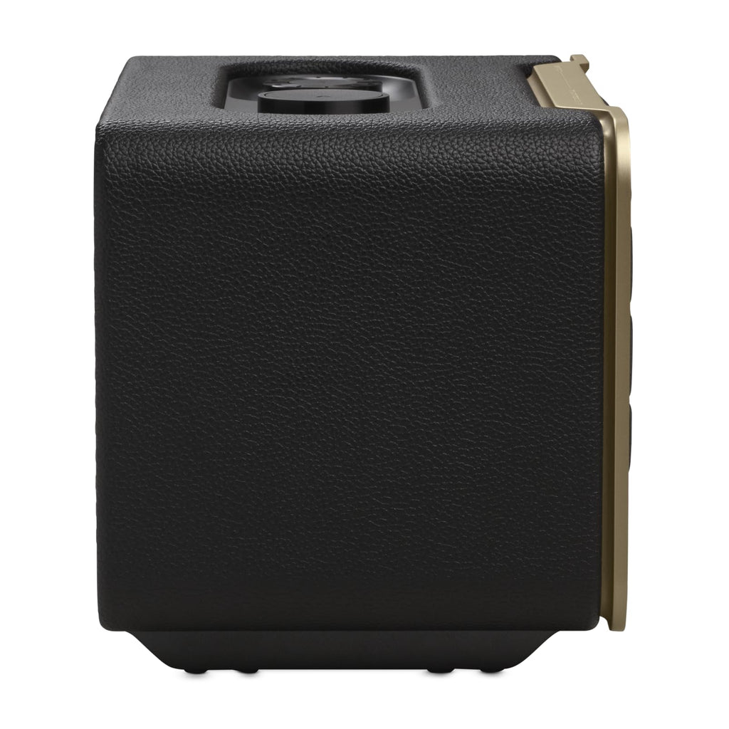 JBL Authentics 200 Enceinte Smart Home avec WiFi, Bluetooth et assistants vocaux, design rétro, noire