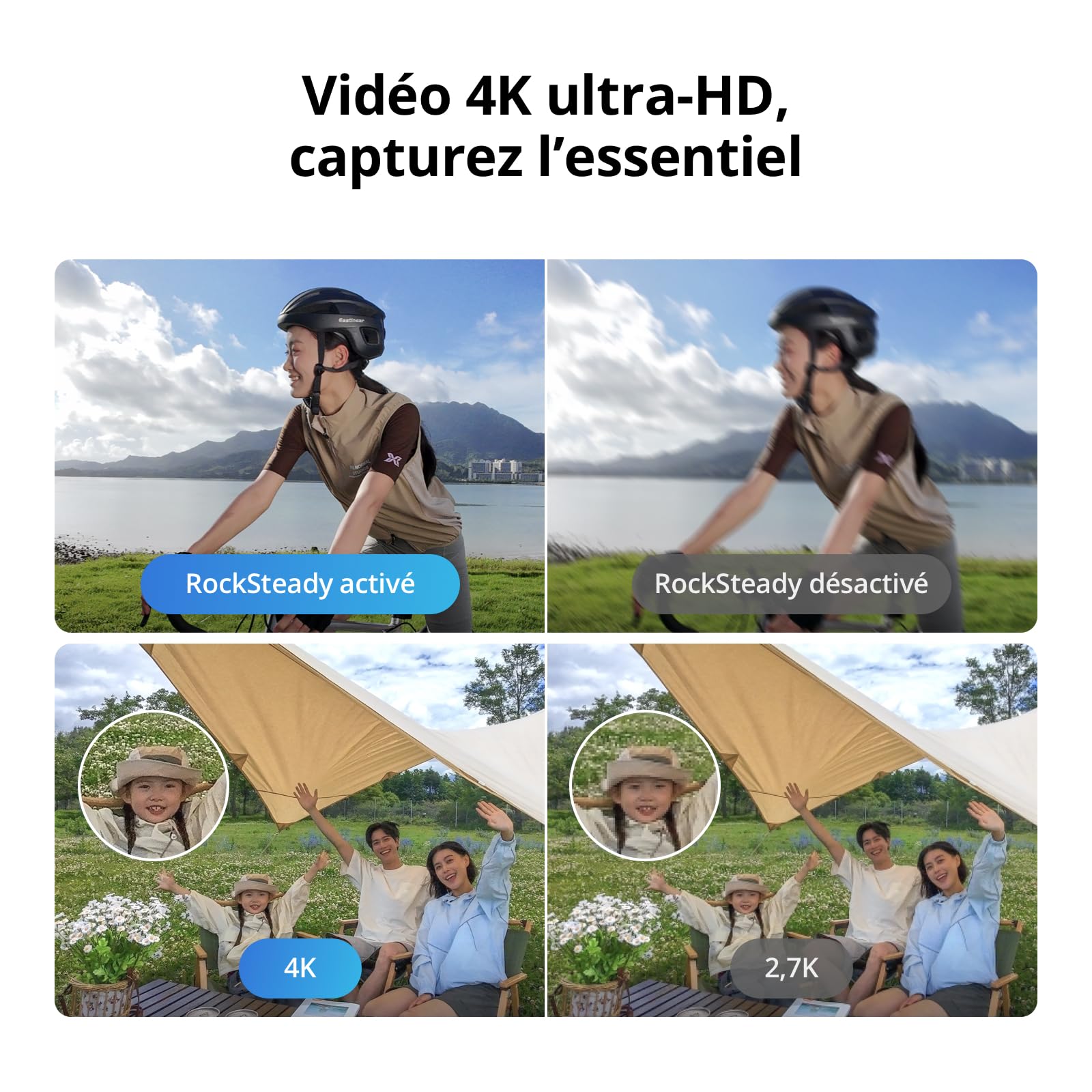 Bundle Motion Fly More DJI Neo, Mini Drone avec Caméra 4K UHD pour Adultes, Drone Suiveur qui Vole Seul de 135 g, Décollage du Creux de la Main, Suivi de Sujet, avec RC Motion 3 et 3 Batteries