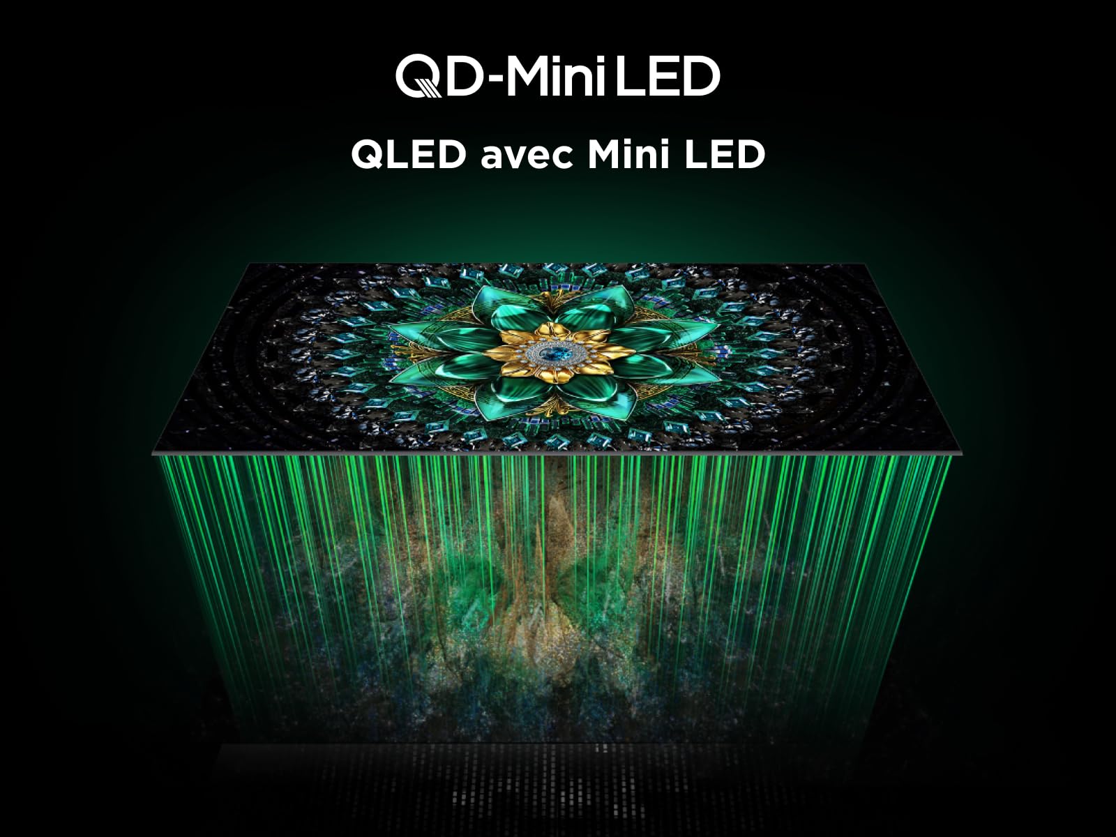 TCL 98Q6C QD-Mini LED TV, 4K HDR Premium 1000nits, Smart TV alimenté par Google (Dolby Vision IQ et Atmos, Panneau HVA Mat, système Audio Onkyo 2.1, Motion Clarity Pro 144Hz)