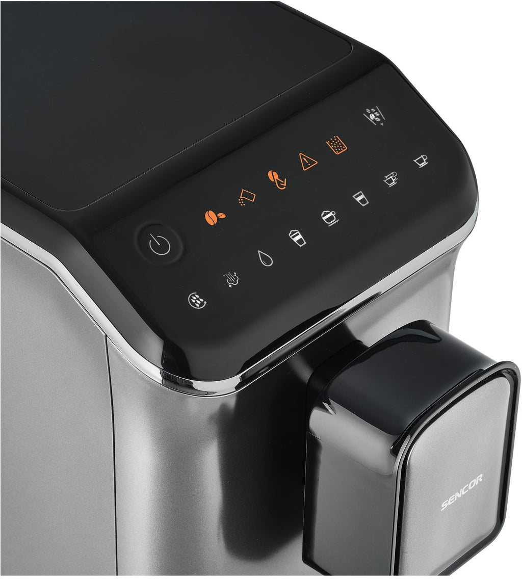 SENCOR Machine automatique a expresso et cappuccino SES 8000BK