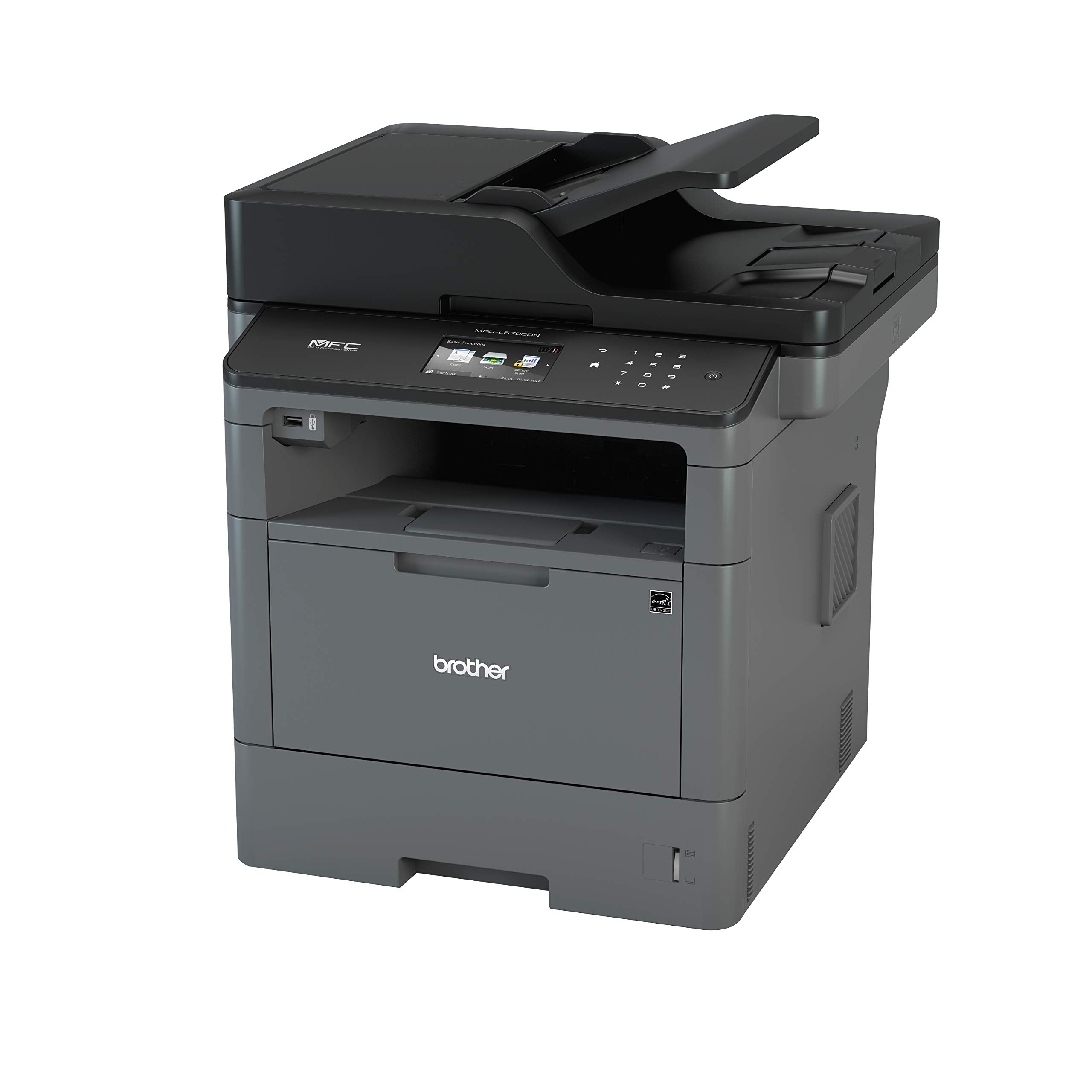 Brother MFC-L5700DN Imprimante Multifonction 4 en 1 Laser | Monochrome | A4 | Recto-Verso Intégral | Ethernet