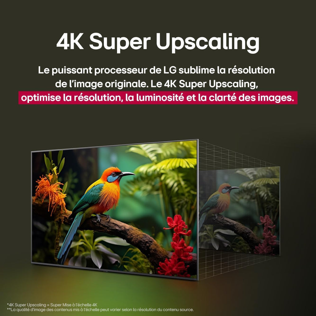 LG TV NANOCELL AI 2025 | 55NANO90| 55'' (139cm) | 4K UHD | HDR10 |webOS 25 | Télécommade AI Magic Remote | Alexa, Google Assistant | Netflix Disney+ Canal+ Prime Video | AirPlay 2 | Couleurs Pures