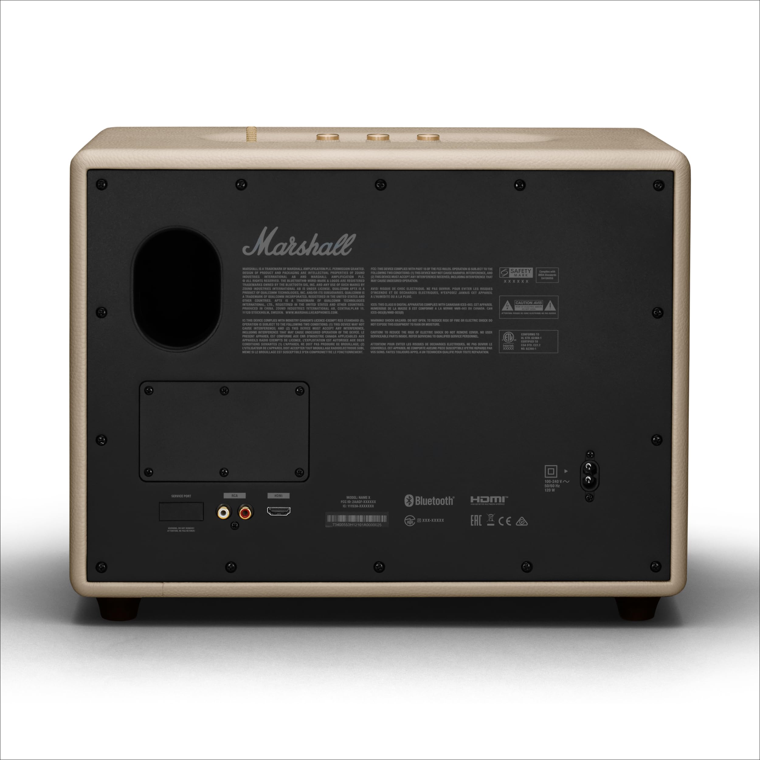 Marshall Woburn III Haut-Parleur Bluetooth - Creme