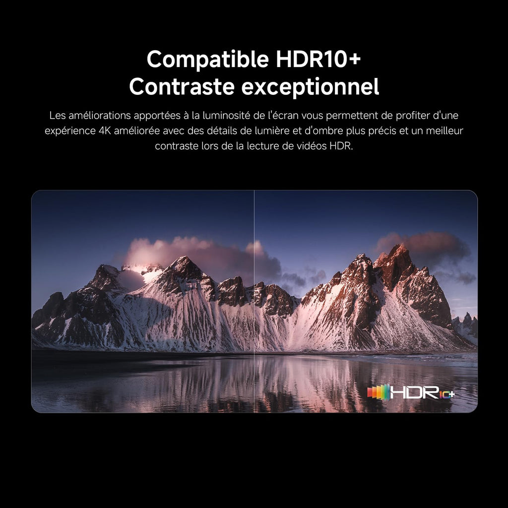 XIAOMI TV F Pro 75, 190 cm (75 Pouces), 4K UHD QLED, Smart TV, Fire TV, Contrôle Vocal Alexa, HDR10+, Mode Game Boost 120Hz, MEMC, 2Go+32Go, Compatible avec AirPlay
