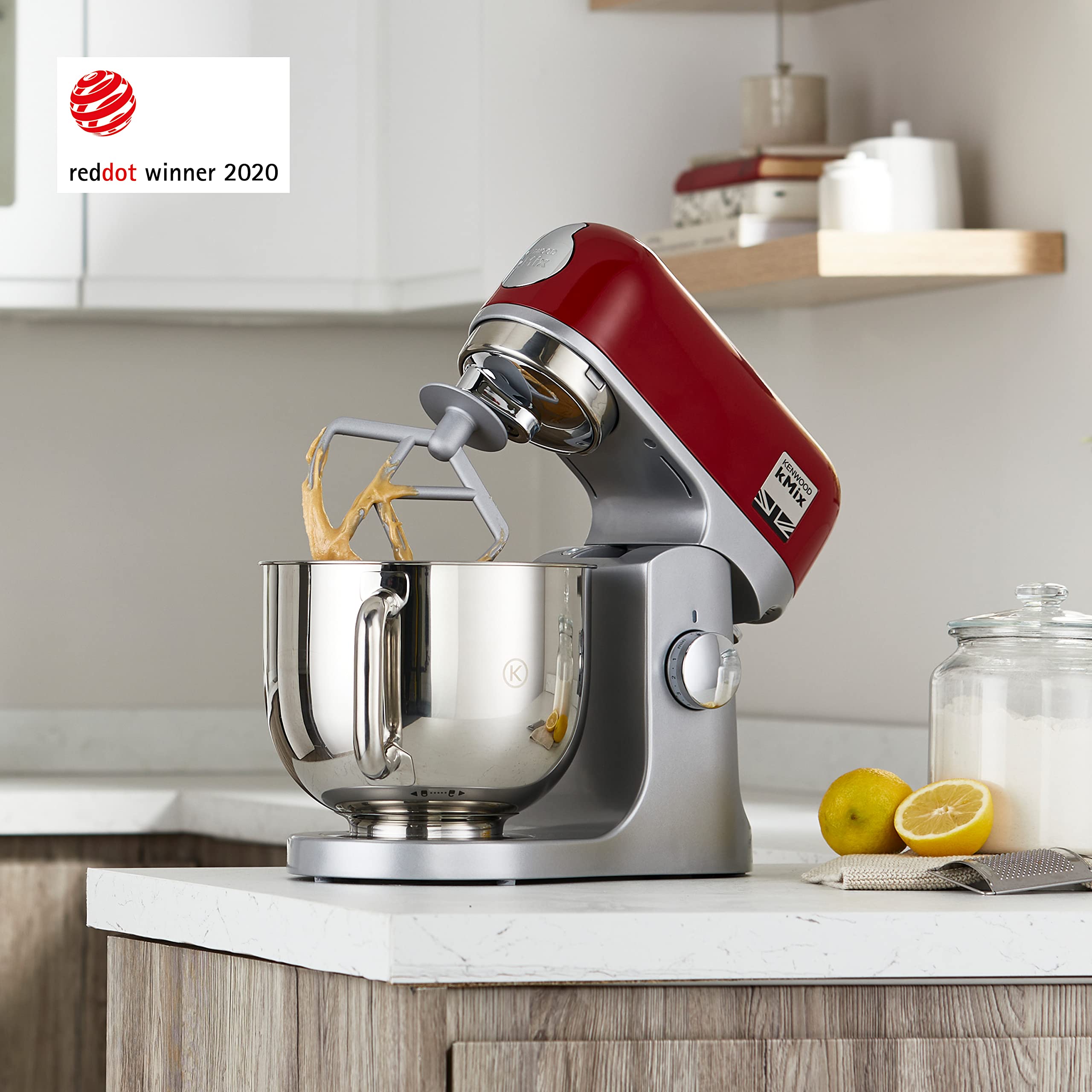 Robot pâtissier KENWOOD KMX750RD - Rouge - 1000 W - 5 L