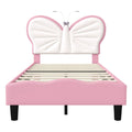 Lit pour enfant en forme de papillon avec tête de lit rembourrée