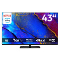MEDION TV 43 Pouces (108 cm) Television (Smart TV, 4K, Dolby Vision HDR, Prime Video, Disney+, Dolby Atmos, DTS X, Compatible avec Google TV, PVR, Blu
